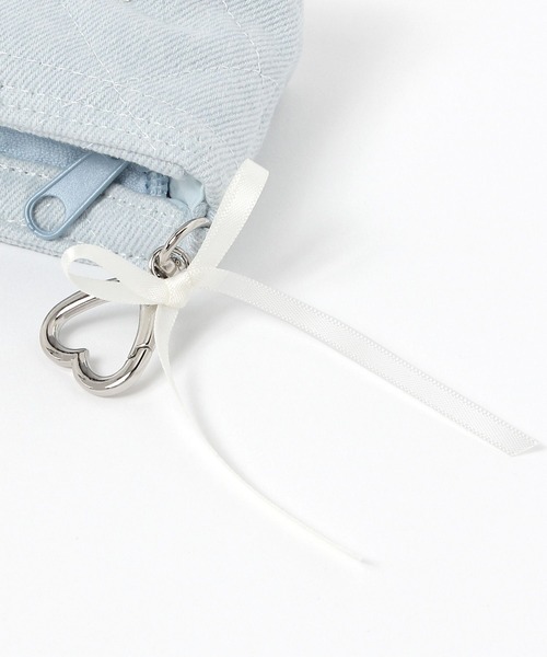 tiny tiny（ティニーティニー）の「アソート生地ポーチチャーム[tiny tiny(ティニーティニー)]（チャーム・レディース・ホワイト/ライトブルー・0）」の15枚目の写真