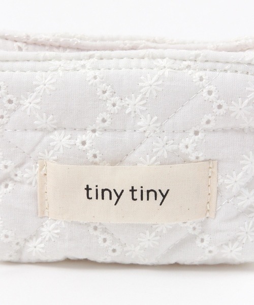 tiny tiny（ティニーティニー）の「アソート生地ポーチチャーム[tiny tiny(ティニーティニー)]（チャーム・レディース・ホワイト/ライトブルー・0）」の20枚目の写真
