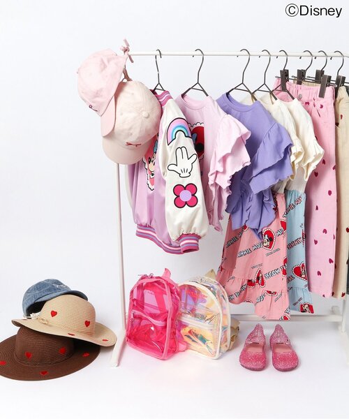 Disney(ディズニー)の「ディズニーキャラクター ミニー / ドッキングワンピース(ワンピース・キッズ・ブルー/ピンク・90/100/110/120/80)」の12枚目の写真