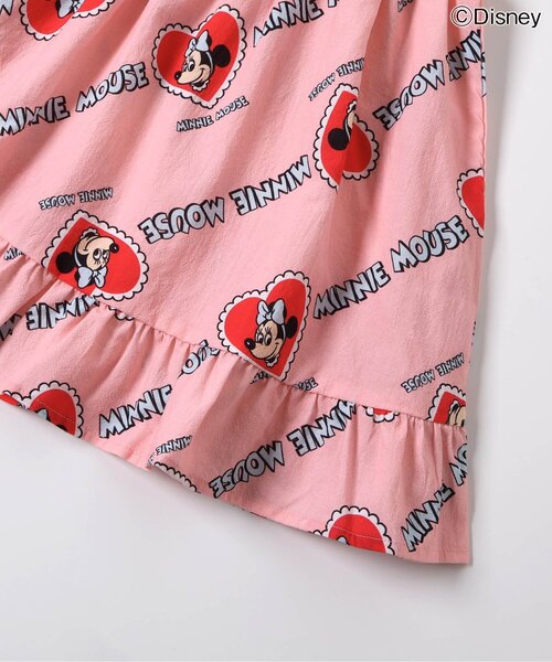 Disney(ディズニー)の「ディズニーキャラクター ミニー / ドッキングワンピース(ワンピース・キッズ・ブルー/ピンク・90/100/110/120/80)」の16枚目の写真