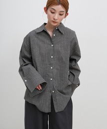 select MOCA | ビックカフスグラフチェックシャツ(シャツ/ブラウス)