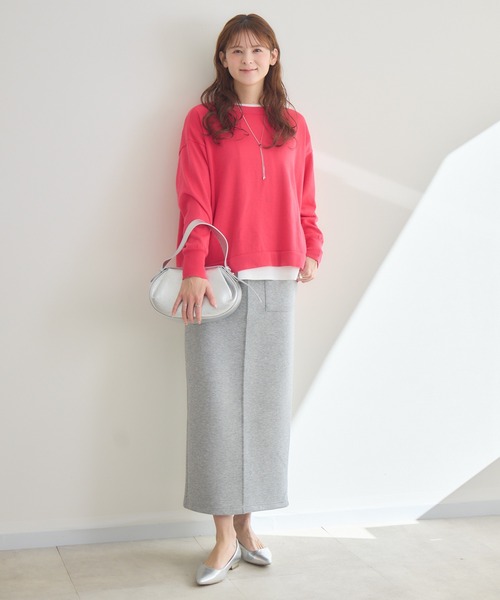 KATHARINE ROSS（キャサリンロス）の「【KATHARINE ROSS】BE2wayトップス（ニット/セーター・レディース・ネイビー/ライトグレー/ピンク/グリーン/ライトブルー・FREE）」の21枚目の写真