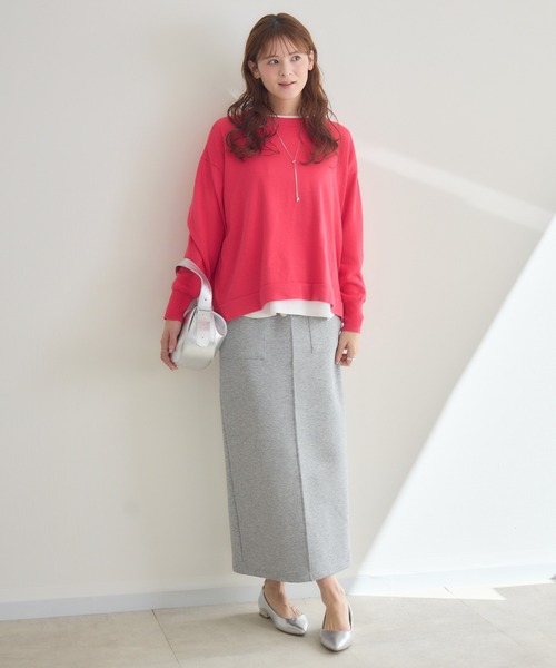 KATHARINE ROSS（キャサリンロス）の「【KATHARINE ROSS】BE2wayトップス（ニット/セーター・レディース・ネイビー/ライトグレー/ピンク/グリーン/ライトブルー・FREE）」の22枚目の写真