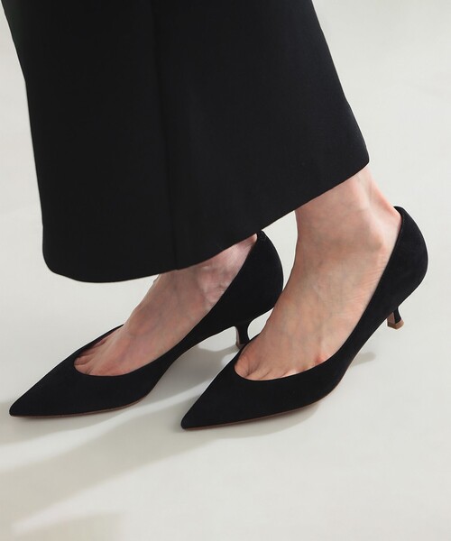 PELLICO（ペリーコ）の「PELLICO / ANIMA スエードパンプス（パンプス・レディース・ブラック/ブラウン・35.5/36/36.5/37/37.5/38）」の2枚目の写真