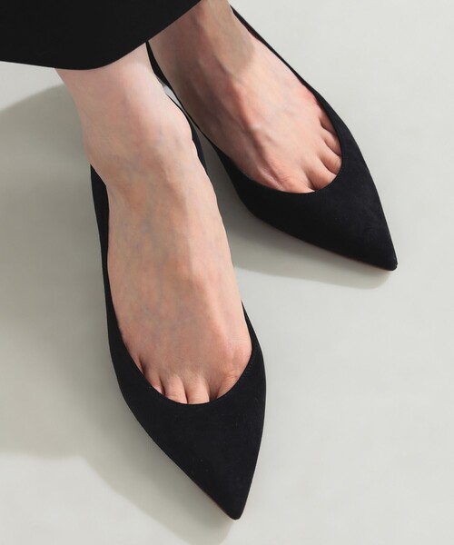 PELLICO（ペリーコ）の「PELLICO / ANIMA スエードパンプス（パンプス・レディース・ブラック/ブラウン・35.5/36/36.5/37/37.5/38）」の3枚目の写真