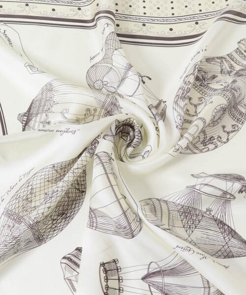 URBAN RESEARCH ROSSO WOMEN（アーバンリサーチ　ロッソ）の「manipuri　65バルーンバンダナ（バンダナ/スカーフ・レディース・アイボリー/ブルー・-）」の8枚目の写真