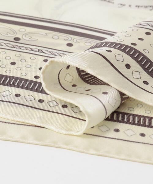 URBAN RESEARCH ROSSO WOMEN（アーバンリサーチ　ロッソ）の「manipuri　65バルーンバンダナ（バンダナ/スカーフ・レディース・アイボリー/ブルー・-）」の9枚目の写真