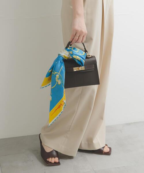 URBAN RESEARCH ROSSO WOMEN（アーバンリサーチ　ロッソ）の「manipuri　65バルーンバンダナ（バンダナ/スカーフ・レディース・アイボリー/ブルー・-）」の11枚目の写真