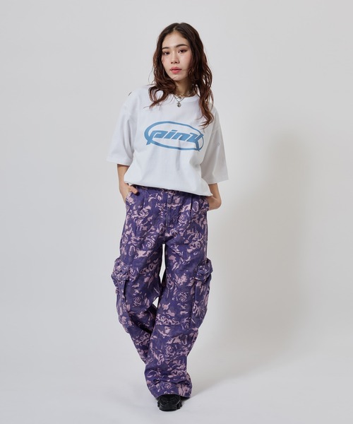 atmos pink（アトモスピンク）の「atmos pink Rose Camouflage Cargo Pants / アトモスピンク ローズ カモフラージュ カーゴ パンツ（その他パンツ・レディース・カーキ/ピンク・M/S）」の8枚目の写真