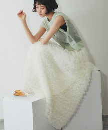 ANOTHER S | ティアードチュールロングスカート(スカート)