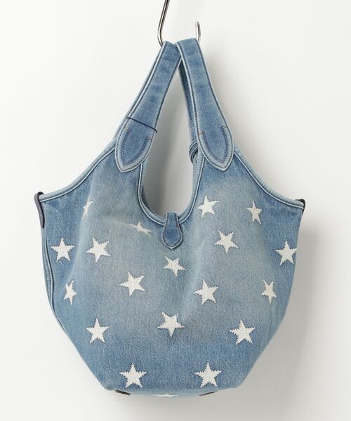 POLO RALPH LAUREN(ポロ ラルフ ローレン)の「Polo Play スター デニム トート(トートバッグ・レディース・ブルー・ONE)」の11枚目の写真