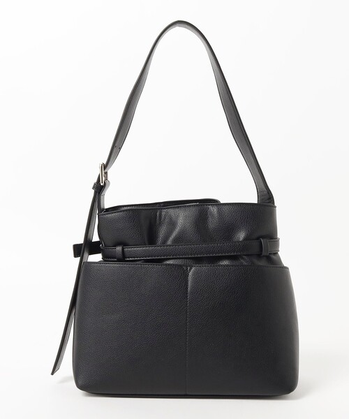 BEAMS HEART(ビームスハート)の「細ベルト トートバッグ(トートバッグ・レディース・ブラック/ブラウン系その他2・ONE SIZE)」の3枚目の写真