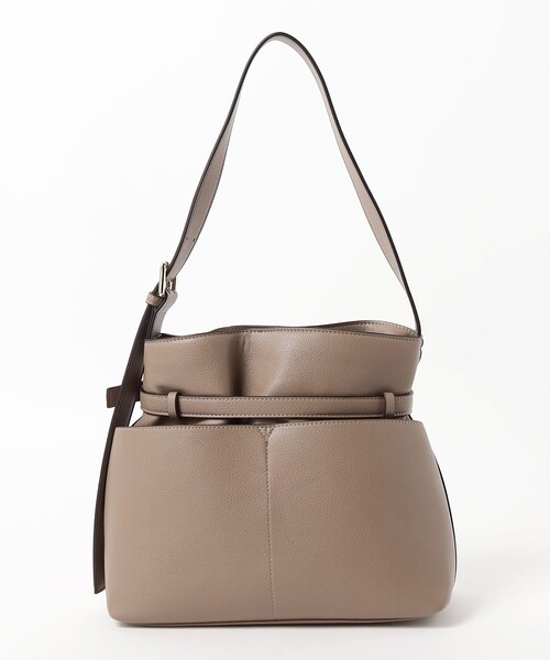 BEAMS HEART(ビームスハート)の「細ベルト トートバッグ(トートバッグ・レディース・ブラック/ブラウン系その他2・ONE SIZE)」の6枚目の写真