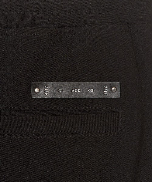 CRIMIE（クライミー）の「TAILORED SUMMER NIGHT TRACK TROUSERS _ ALL SEASON EASY CARE（スラックス・メンズ・グリーン/ブラック・M/L/XXL/XL/S）」の22枚目の写真