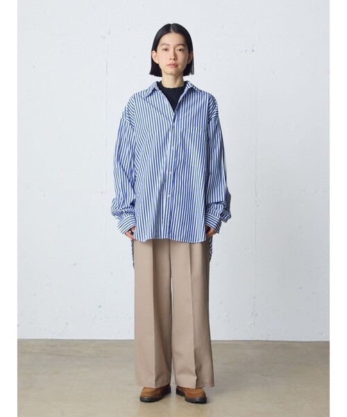 MidiUmi(ミディウミ)の「MidiUmi ワイドスラックスパンツ(その他パンツ・レディース・ブラック/ベージュ・S/M/2)」の14枚目の写真