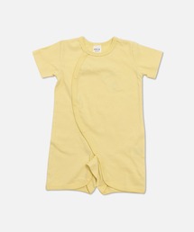 chil2（チルツー）の「綿100％ 無地 半袖ミニカバーオール（ロンパース）」