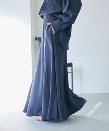 CROSS FUNCTION | 《接触冷感》サマ美え とろみフレアマーメードスカート【CROSS FUNCTION/クロスファンクション】(スカート)