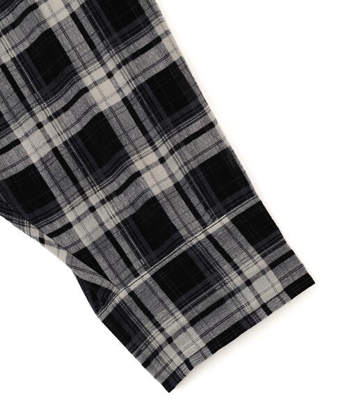 WHITELAND(ホワイトランド)の「WHITELAND/ホワイトランド/CHIFFON CHECK SHIRTS(シャツ/ブラウス・メンズ・ブラック・F)」の7枚目の写真