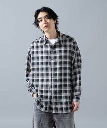WHITELAND | WHITELAND/ホワイトランド/CHIFFON CHECK SHIRTS(シャツ/ブラウス)