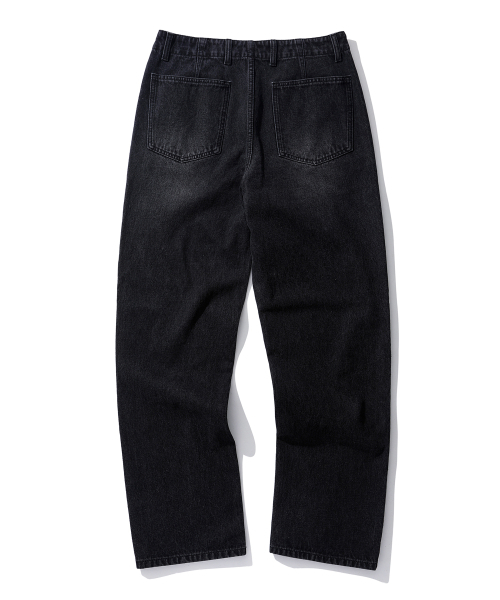 DECET（デケト）の「Officer Straight Jeans DCPT068Black（デニムパンツ・メンズ・その他・30/32/34/26/28）」の4枚目の写真