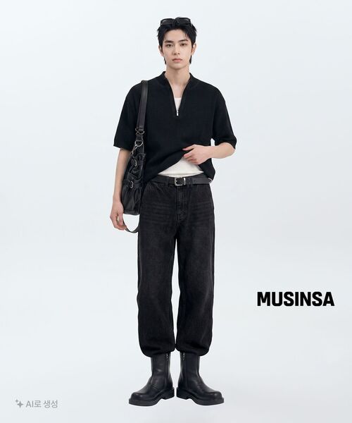 DECET（デケト）の「Officer Straight Jeans DCPT068Black（デニムパンツ・メンズ・その他・30/32/34/26/28）」の12枚目の写真