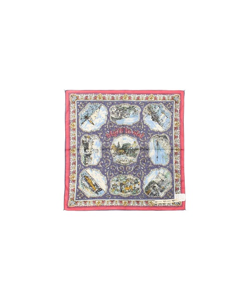 BINDU(ビンドゥー)の「(BINDU)Cotton Voile Wight Map Bandana(バンダナ/スカーフ・レディース・ライトパープル・ONE SIZE)」の10枚目の写真