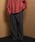 MAISON SPECIAL�i���]���X�y�V�����j�́u�sUNISEX�t�yPERTEX�zPrime-Wide Two-tuck Trousers/�y�p�[�e�b�N�X�z�v���C�����C�h�c�[�^�b�N�X���b�N�X�yMAISON SPECIAL/���]���X�y�V�����z���Z�b�g�A�b�v�Ή����i�X���b�N�X�j�v�b�`���R�[���O���[