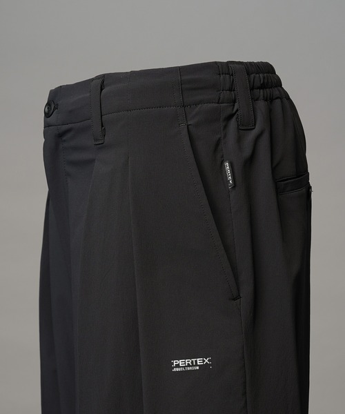 MAISON SPECIAL（メゾンスペシャル）の「《UNISEX》【PERTEX】Prime-Wide Two-tuck Trousers/【パーテックス】プライムワイドツータックスラックス【MAISON SPECIAL/メゾンスペシャル】■セットアップ対応■（スラックス・メンズ・ブラック/グレー/チャコールグレー・0/1/2）」の22枚目の写真