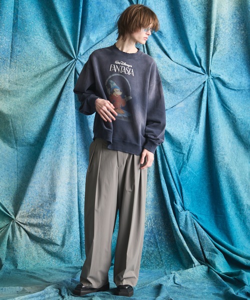 MAISON SPECIAL（メゾンスペシャル）の「《UNISEX》【PERTEX】Prime-Wide Two-tuck Trousers/【パーテックス】プライムワイドツータックスラックス【MAISON SPECIAL/メゾンスペシャル】■セットアップ対応■（スラックス・メンズ・ブラック/グレー/チャコールグレー・0/1/2）」の5枚目の写真