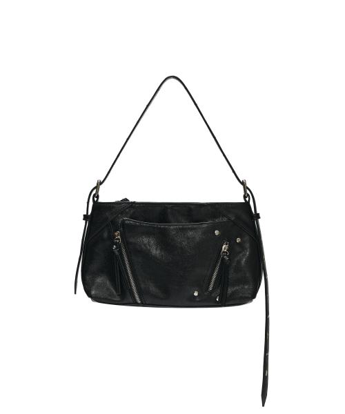 DEFGARMENTS（デフグラメンツ）の「EYELET SHOULDER BAG [BLACK]（ショルダーバッグ・レディース・その他・F）」の3枚目の写真