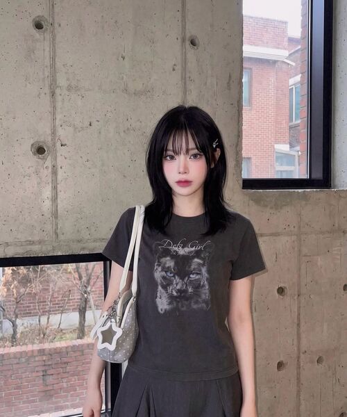 DEFGARMENTS（デフグラメンツ）の「EYELET SHOULDER BAG [BLACK]（ショルダーバッグ・レディース・その他・F）」の12枚目の写真