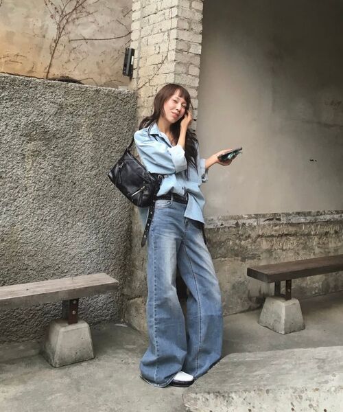 DEFGARMENTS（デフグラメンツ）の「EYELET SHOULDER BAG [BLACK]（ショルダーバッグ・レディース・その他・F）」の17枚目の写真