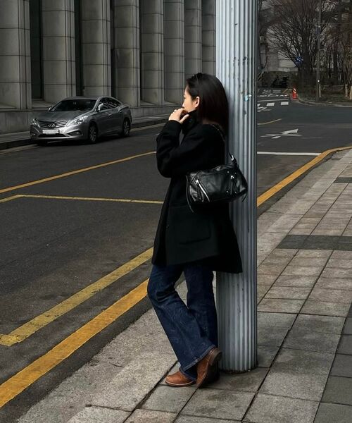 DEFGARMENTS（デフグラメンツ）の「EYELET SHOULDER BAG [BLACK]（ショルダーバッグ・レディース・その他・F）」の18枚目の写真
