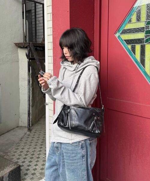 DEFGARMENTS（デフグラメンツ）の「EYELET SHOULDER BAG [BLACK]（ショルダーバッグ・レディース・その他・F）」の19枚目の写真