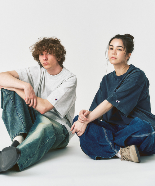 CHAMPION / チャンピオン 417別注 Bleach Wash Pocket Tシャツ(T CHAMPION / チャンピオン 417別注 Bleach Wash Pocket Tシャツ(T