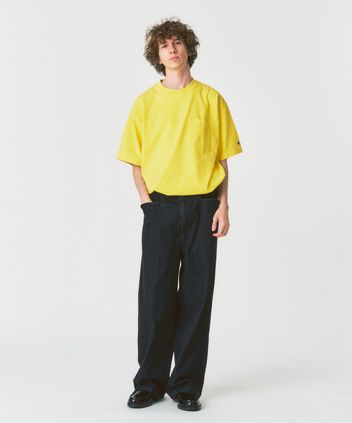 CHAMPION / チャンピオン 417別注 Bleach Wash Pocket Tシャツ(T CHAMPION / チャンピオン 417別注 Bleach Wash Pocket Tシャツ(T