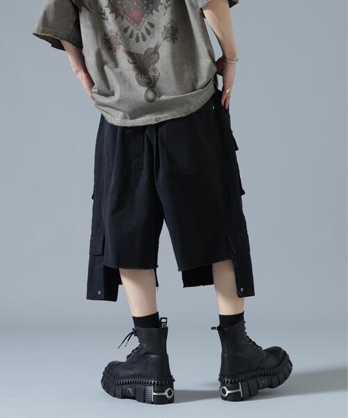 DANKE SCHON(ダンケシェーン)の「DankeSchon/ダンケシェーン/RIPSTOP W-CARGO SHORTS(カーゴパンツ・レディース・その他2/ブラック・L/M)」の19枚目の写真