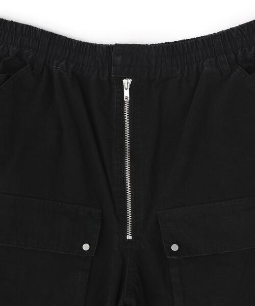 DANKE SCHON(ダンケシェーン)の「DankeSchon/ダンケシェーン/RIPSTOP W-CARGO SHORTS(カーゴパンツ・レディース・その他2/ブラック・L/M)」の5枚目の写真