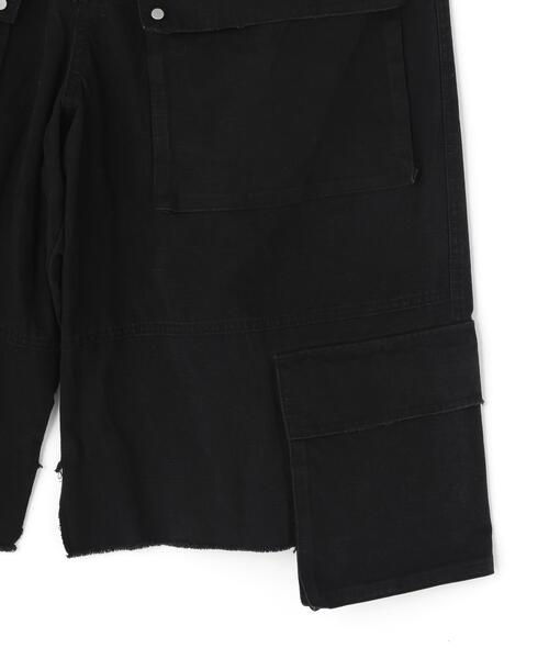 DANKE SCHON(ダンケシェーン)の「DankeSchon/ダンケシェーン/RIPSTOP W-CARGO SHORTS(カーゴパンツ・レディース・その他2/ブラック・L/M)」の8枚目の写真