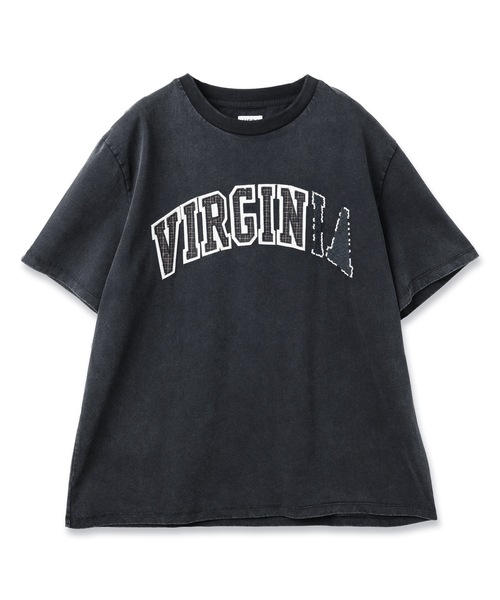JIEDA(ジエダ)の「VIRGINIA S/S TEE(Tシャツ/カットソー・メンズ・ネイビー/ブラック・2/1)」の2枚目の写真