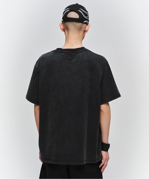 JIEDA(ジエダ)の「VIRGINIA S/S TEE(Tシャツ/カットソー・メンズ・ネイビー/ブラック・2/1)」の4枚目の写真