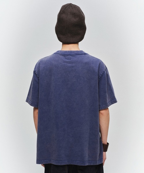 JIEDA(ジエダ)の「VIRGINIA S/S TEE(Tシャツ/カットソー・メンズ・ネイビー/ブラック・2/1)」の6枚目の写真
