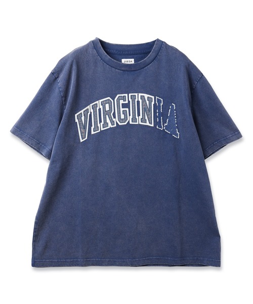 JIEDA(ジエダ)の「VIRGINIA S/S TEE(Tシャツ/カットソー・メンズ・ネイビー/ブラック・2/1)」の7枚目の写真