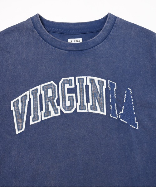 JIEDA(ジエダ)の「VIRGINIA S/S TEE(Tシャツ/カットソー・メンズ・ネイビー/ブラック・2/1)」の9枚目の写真