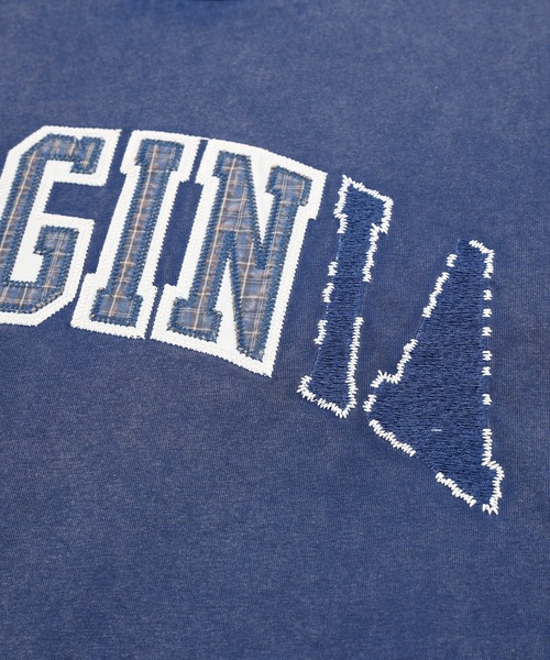 JIEDA(ジエダ)の「VIRGINIA S/S TEE(Tシャツ/カットソー・メンズ・ネイビー/ブラック・2/1)」の10枚目の写真