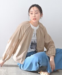 UNTITLED | シャイニータイプライターブルゾン(ブルゾン)