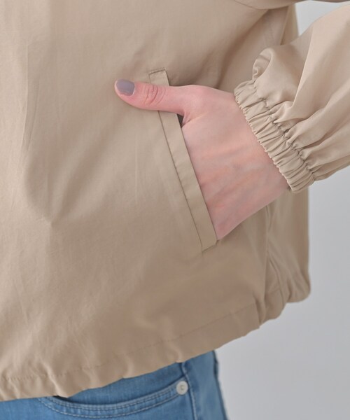 UNTITLED（アンタイトル）の「シャイニータイプライターブルゾン（ブルゾン・レディース・サンドベージュ/スミクロ・03/02/01/00/04/44/48/50）」の18枚目の写真