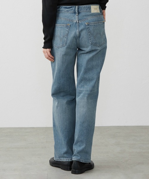 EDWIN(エドウィン)の「EDWIN エドウィン ルーズストレート デニムパンツ ジーンズ(デニムパンツ・レディース・ブラック系その他/インディゴブルー/ライトインディゴブルー・X-SMALL/SMALL/MEDIUM/LARGE)」の7枚目の写真