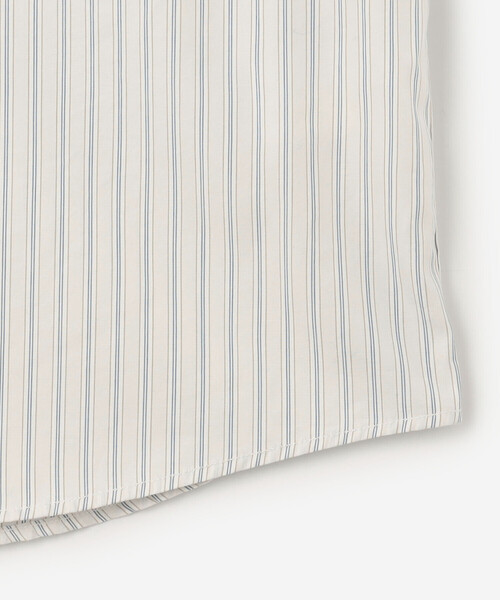 DANTON（ダントン）の「DANTON | コットンポプリン 長袖バンドカラーシャツ STRIPE MEN（シャツ/ブラウス・メンズ・グレー系その他/ブルー系その他・40/42）」の18枚目の写真