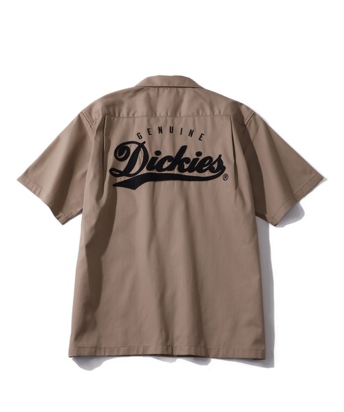 Dickies(ディッキーズ)の「【GENUINE DICKIES/ジェニュインディッキーズ】TCツイル バック刺繍 ワークシャツ(シャツ/ブラウス・メンズ・ベージュ・M)」の21枚目の写真